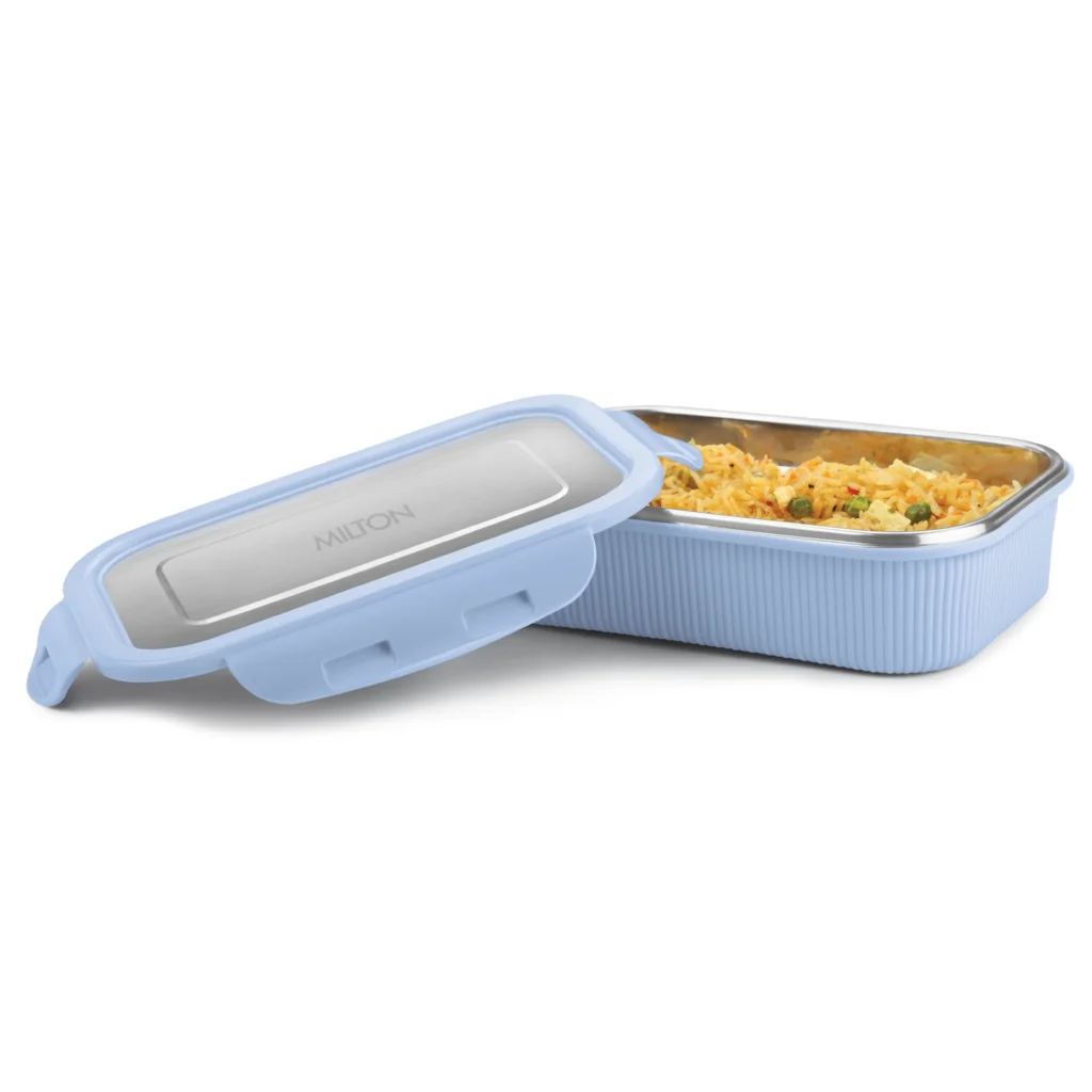 Cool Touch Rectangular Lunch Box 800ml - Milton - Bhandari Stationers