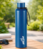 Aura Thermo-Steel Hot & Cold Water Bottle 1000ml – Milton - Bhandari Stationers
