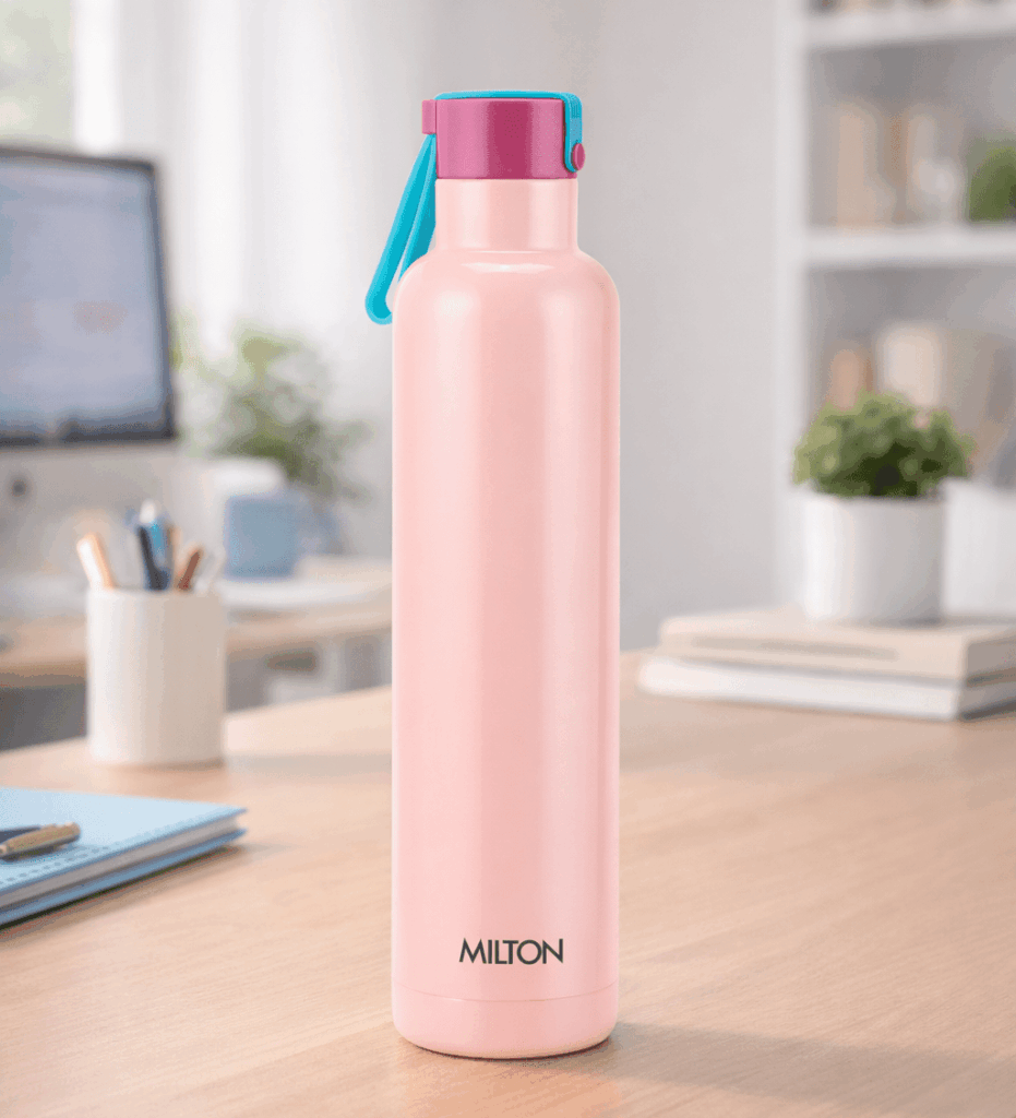 Felice Thermo-Steel Hot & Cold Water Bottle 1000ml - Milton - Bhandari Stationers