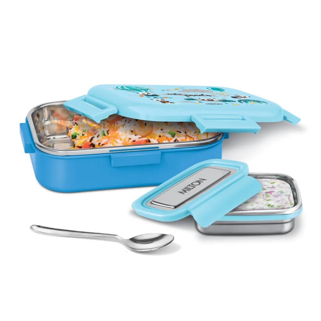Hugo Insulated Tiffin Lunch Box With One Container - Milton - Bhandari Stationers