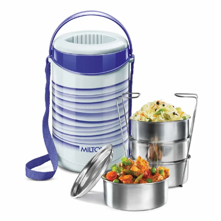 Econa 4 Pcs Insulated Tiffin Lunch Box - Milton - Bhandari Stationers