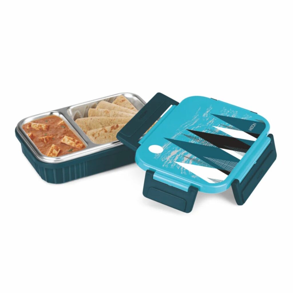 Fun Feast Tiffin Lunch Box 2 Compartments - Milton - Bhandari Stationers