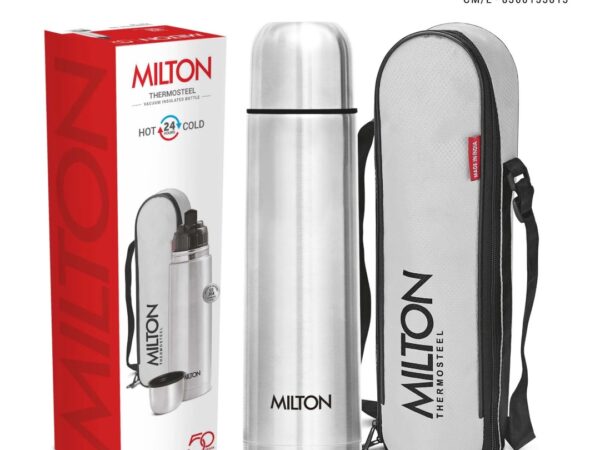 Flip Lid Thermo-Steel Hot & Cold Water Bottle 500ml - Milton - Bhandari Stationers