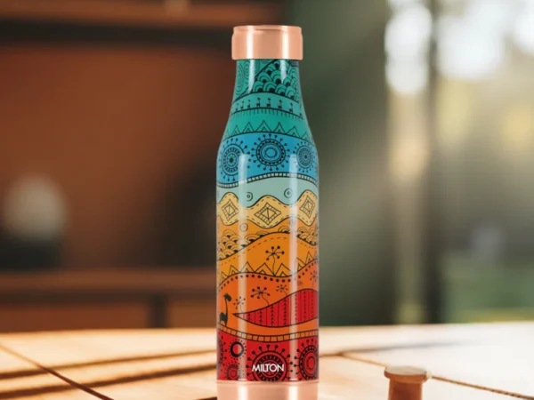 Charge Design Copper Water Bottle 1000ml - Milton - Bhandari Stationers