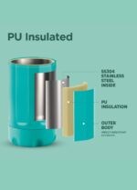 Milton Steel Meridian Insulated Hot & Cold Water Bottle 900ml - Bhandari Stationers