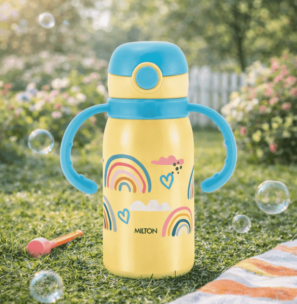 Kiddo Thermo steel Hot & Cold Kids Water Bottle 300ml - Milton - Bhandari Stationers