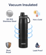 Milton Personalized Sparkle Thermosteel Water Bottle 900ml - Image 4