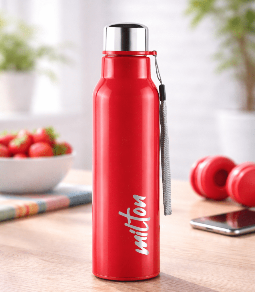 Milton Steel Fit Hot & Cold Water Bottle 600ml