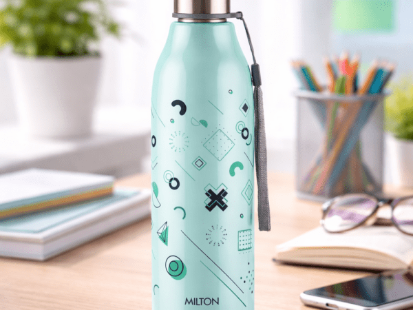 Milton Steel Linear Insulated Water Bottle 900ml