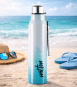 Milton Steel Marble Water Bottle 600ml