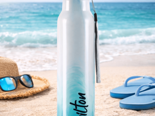 Milton Steel Marble Water Bottle 900ml