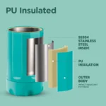 Milton Steel Meridian Insulated Water Bottle 600ml - Image 5