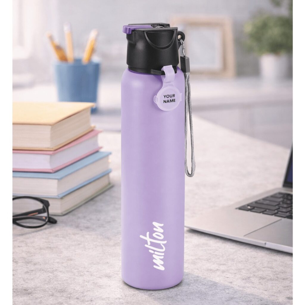 SipStar Stainless Steel Hot & Cold Water Bottle 1000ml - Milton - Bhandari Stationers