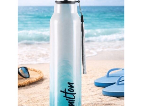 Milton Steel Marble Hot & Cold Water Bottle 600ml - Bhandari Stationers Kota
