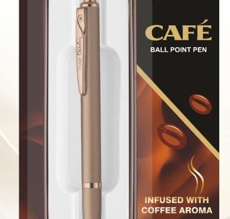 Pierre Cardin Coffe Ball Point Pen With Coffee Fragrance - Bhandari Stationers