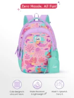 Genie Bubbles School Bag for Kids - Lavender - Image 4