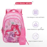 Genie Mermaid School Bag for Kids - Pink - Image 8