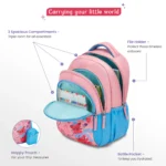 Genie Purrfect School Bag for Kids - Pink - Image 4