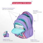 Genie Popstar School Bag for Kids - Lavender - Image 7