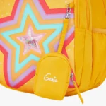 Genie Popstar School Bag for Kids - Mustard Yellow - Image 10