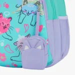 Genie Purrfect School Bag for Kids - Teal - Image 4