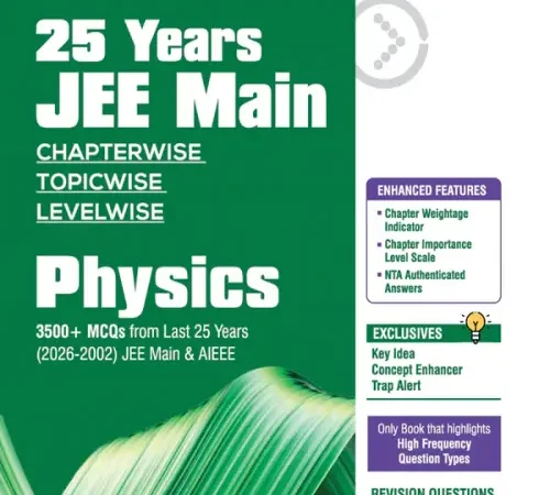 Arihant 25 Years Physics JEE Main Preparation Chapterwise & Topicwise - Bhandari Stationers