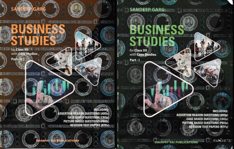 Business Studies Part-1 & 2 For Class 12th By Sandeep Garg - Bhandari Stationers