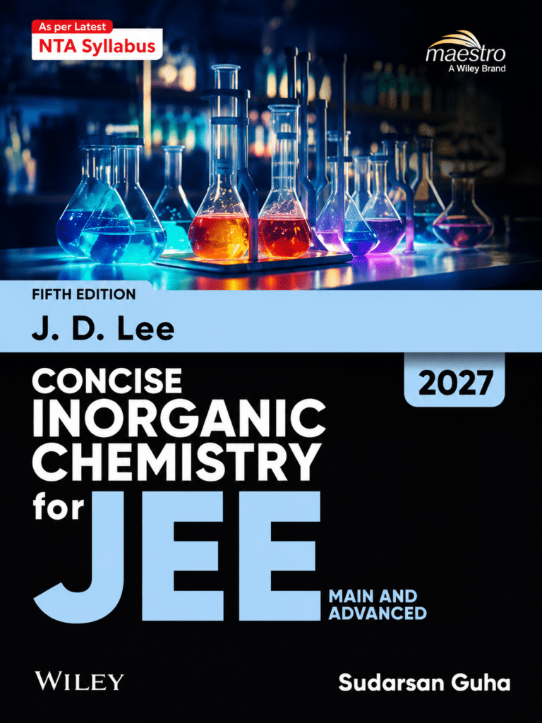 Wiley Inorganic Chemistry For Jee Main And Advanced 5th Edition By Sudarsan Guha Latest Edition 2027 - Bhandari Stationers