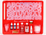 Monogram Resin Art Kit With Alphabet Mold, Keychain Making Resin Art Kit - Image 3