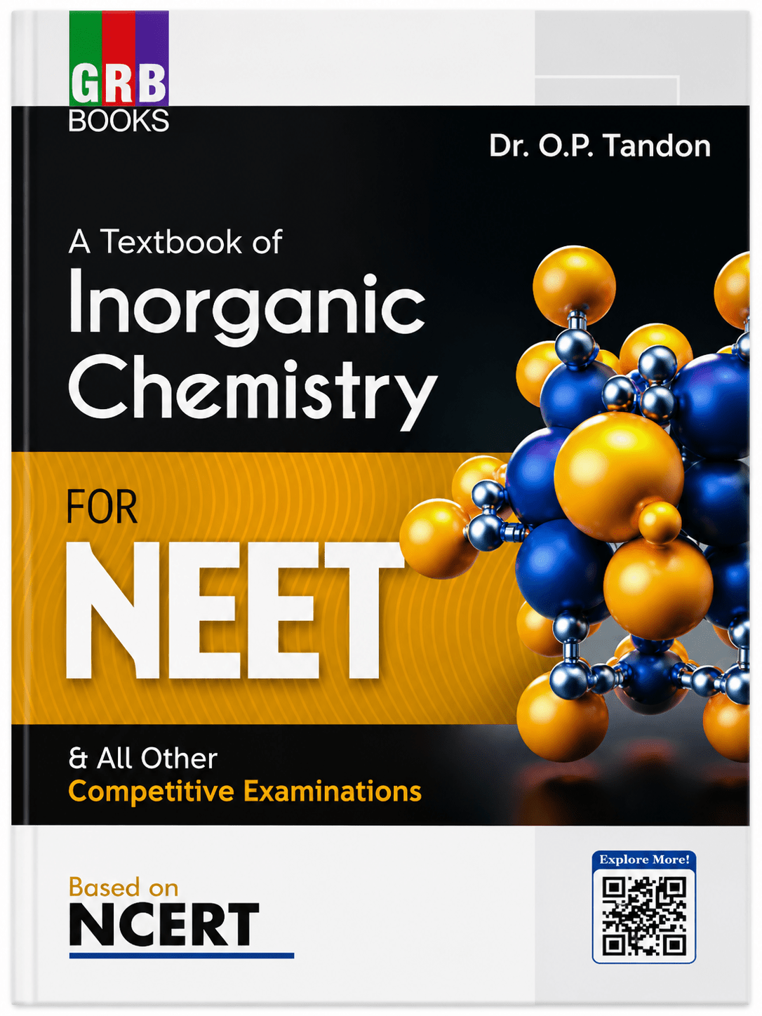 GRB Books Inorganic Chemistry Textbook For Neet By Dr. O.P. Tandon - Bhandari Stationers GRB Books Inorganic Chemistry Textbook For Neet By Dr. O.P. Tandon - Bhandari Stationers