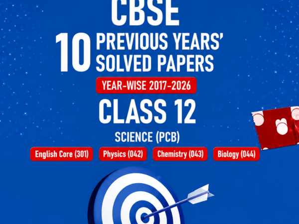 Oswaal Books Science PCB Set Previous 10 years Solved Paper For CBSE Class 12th Exam 2027 - Bhandari Stationers
