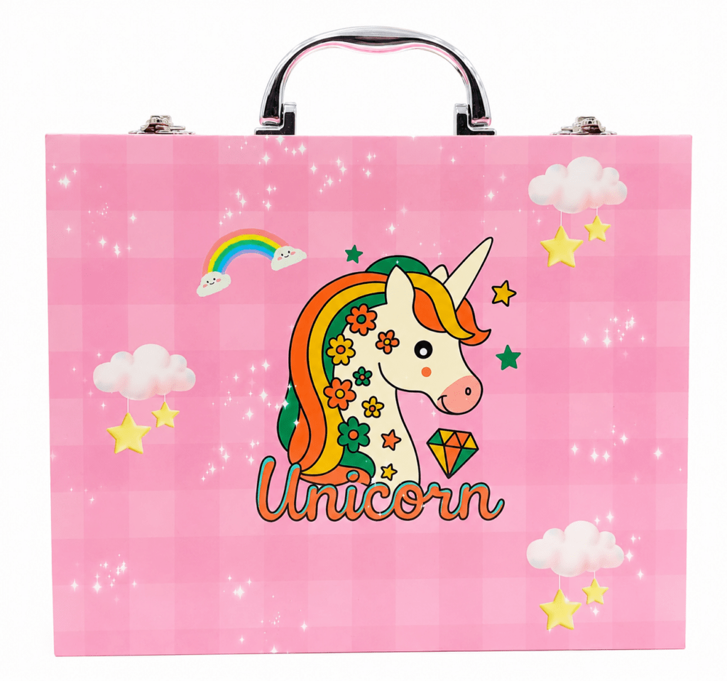 Exclusive Creative Unicorn Color Kit Case Box Ideal For Kids, Students, Artists - Bhandari Stationers