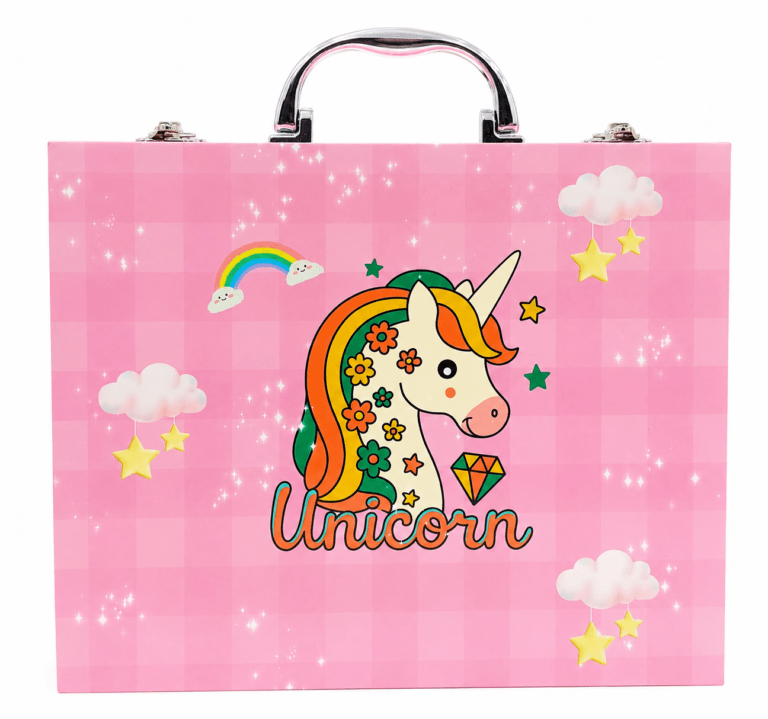 Exclusive Creative Unicorn Color Kit Case Box Ideal For Kids, Students, Artists - Bhandari Stationers