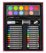 Exclusive Creative Unicorn Color Kit Case Box Ideal For Kids, Students, Artists - Image 2