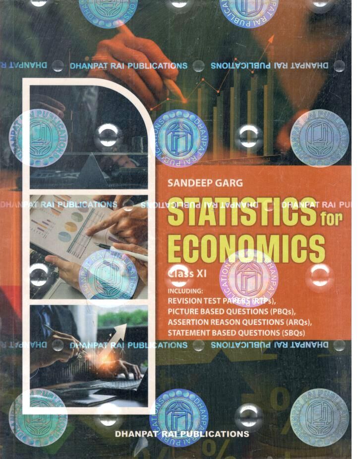 Statistics For Economics For Class 11th By Sandeep Garg New Edition 2026-27 - Bhandari Stationers