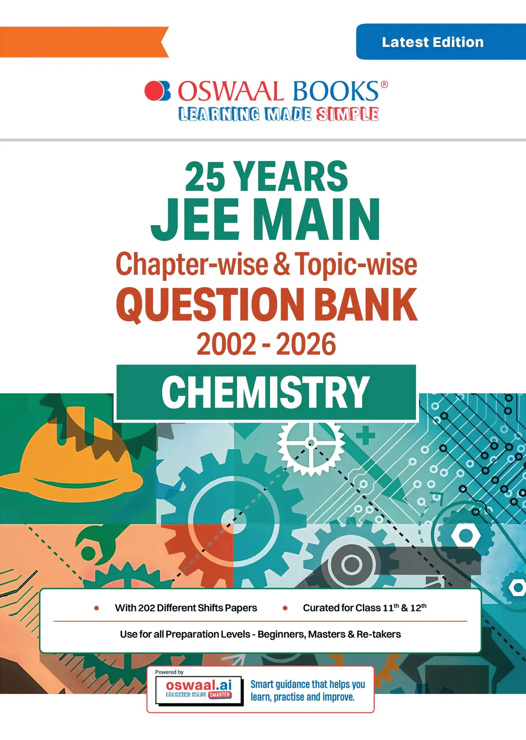 Oswaal Books 25 Years JEE Main Chemistry Question Bank (2002-2026) Latest Edition - Bhandari Stationers Oswaal Books 25 Years JEE Main Chemistry Question Bank (2002-2026) Latest Edition - Bhandari Stationers