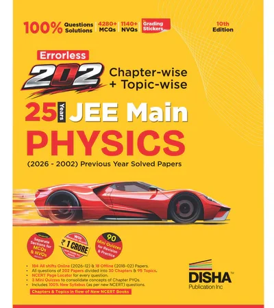 Disha Publication 25 Years JEE Main Physics Book For 2027 Exam Latest Edition - Bhandari Stationers