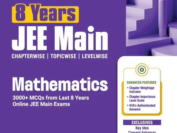 Arihant 8 Years JEE Main Mathematics 3000+ MCQs Book For 2027 Exam Latest Edition - Bhandari Stationers