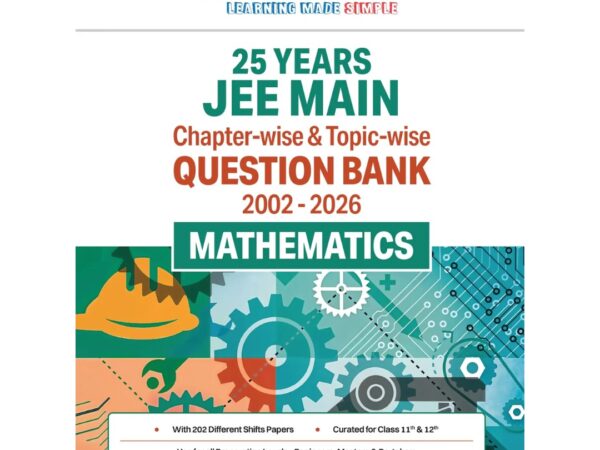 Oswaal Books 25 Years JEE Main Mathematics Questiaon Bank (2002-2026) For 2027 Exam Latest Edition - Bhandari Stationers