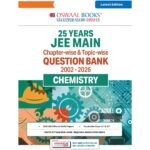 Oswaal Books 25 Years JEE Main Chemistry Question Bank (2002-2026) Latest Edition - Bhandari Stationers