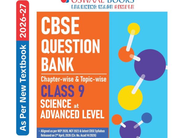 Oswaal Books Science at Advanced Level CBSE Question Bank For Class 9th Latest Edition 2026-27 - Bhandari Stationers