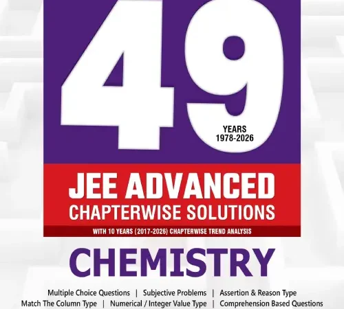MTG 49 Years (1978-2026) JEE Advanced Chemistry Chapterwise Solution Book Latest Edition 2026-27 - Bhandari Stationers
