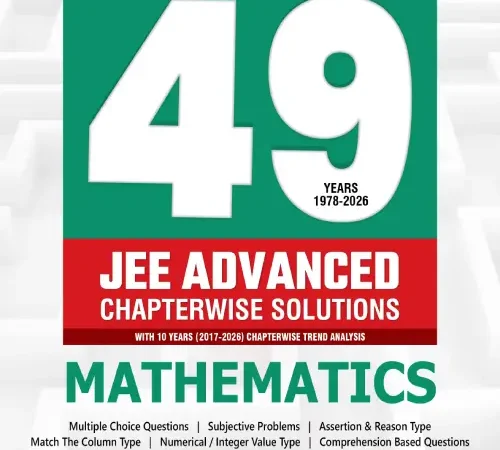 MTG 49 Years (1978-2026) JEE Advanced Mathematics Chapterwise Solution Book Latest Edition 2026-27 - Bhandari Stationers