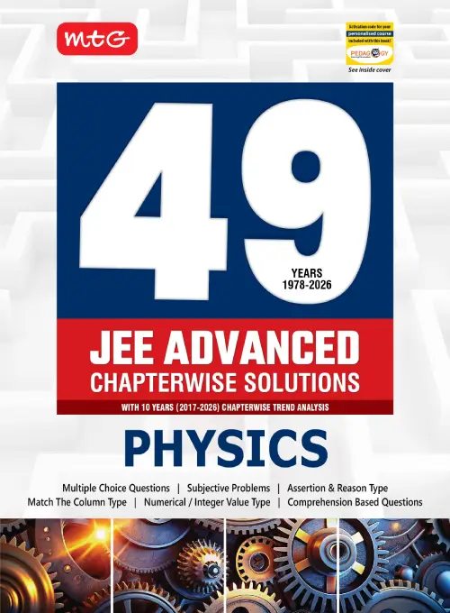 MTG 49 Years (1978-2026) JEE Advanced Physics Chapterwise Solution Book Latest Edition 2026-27 - Bhandari Stationers