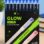 Unomax Glow Gel Pen Glowing In The Dark Water Proof Ink 10 Unit Pack - Bhandari Stationers