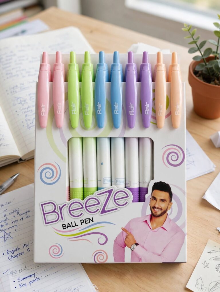 Flair Breeze Ball Pen 10 Unit Per Pack - Bhandari Stationers