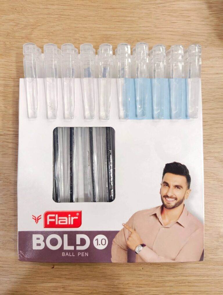 Flair 1.0 Bold Ball Pen 10 Unit Per Pack - Bhandari Stationers