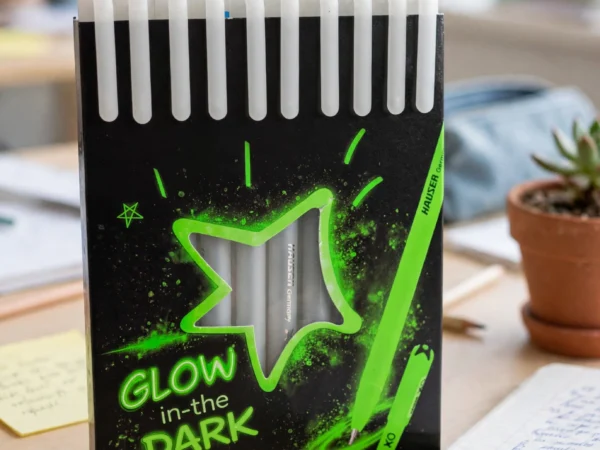 Hauser Glow Pen In Dark Ball Pen 10 Unit Per Pack - Bhandari Stationers