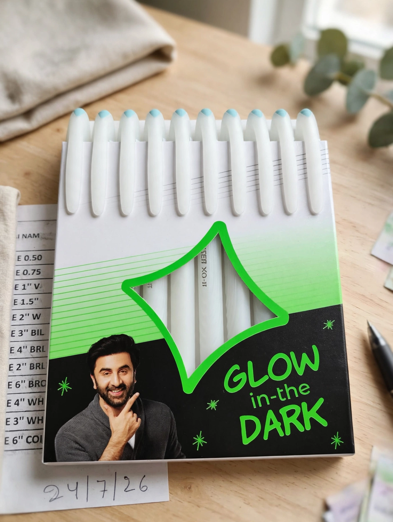 Hauser Glow Pen Ball Pen 10 Unit Pack - Bhandari Stationers Hauser Glow Pen Ball Pen 10 Unit Pack - Bhandari Stationers