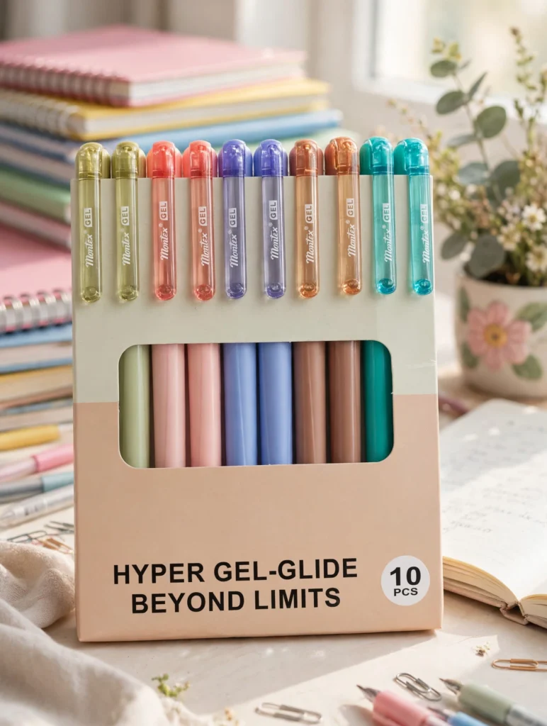 Montex Hyper Gel-Glide Gel Pen 10 Unit Per Pack - Bhandari Stationers